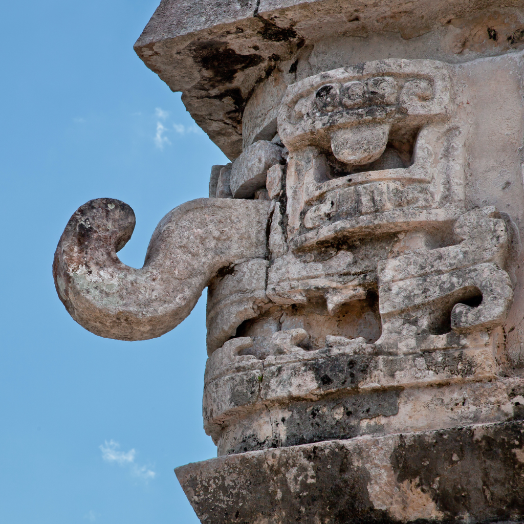 Chaac Mask, Mayan God of Rain