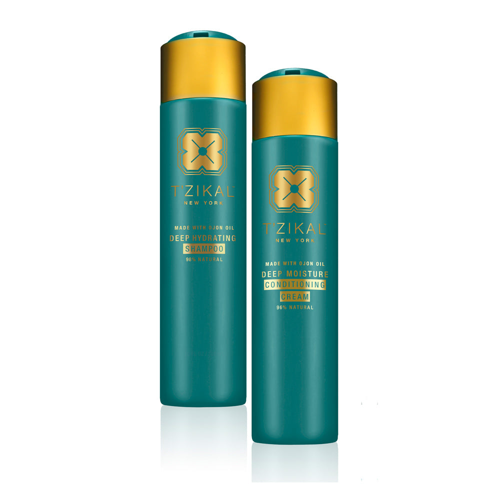 T'zikal Bare Project | Shampoo & Conditioner Gift Set for Natural Hair