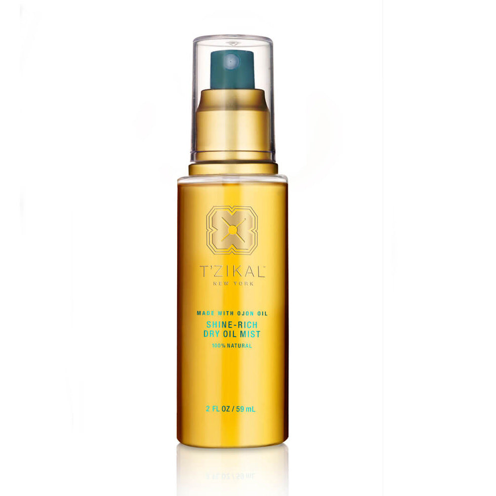T'zikal Shine Rich Dry Oil Mist-Natural Ojon Oil Shine Spray for Hair