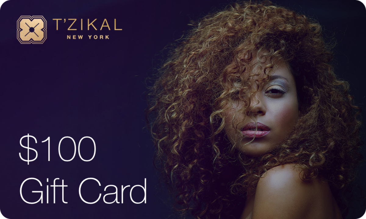 T'zikal Beauty Electronic Gift Card Value $100;- USD