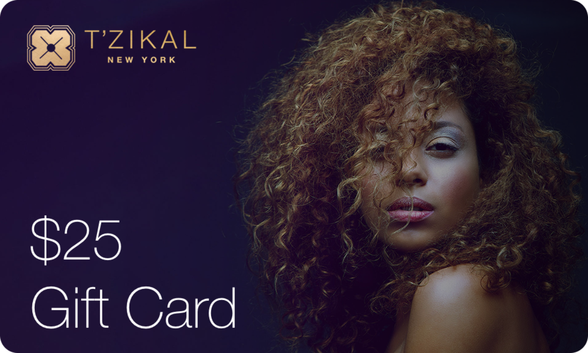 T'zikal Beauty Electronic Gift Card Value $25;- USD